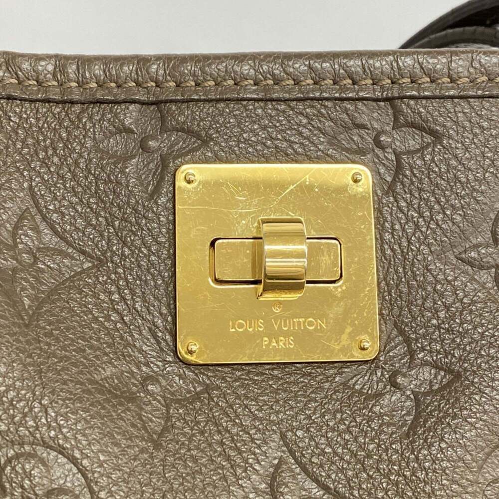 LOUIS VUITTON Authentic Brown Monogram Tote Bag - Picture 10 of 11